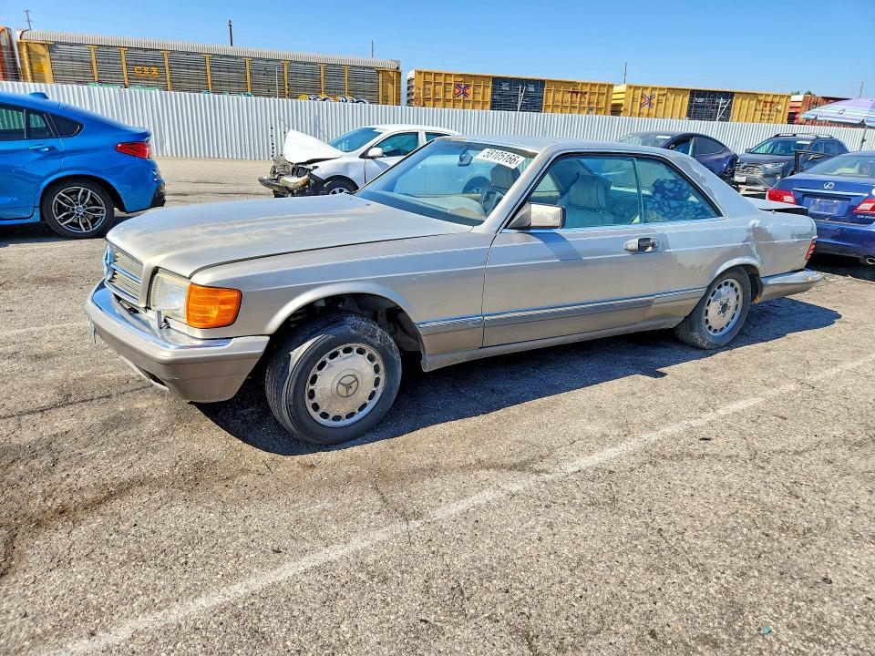 58105166 :رقم المزاد ، WDBCA45E2LA536449 vin ، 1990 Mercedes-benz 560 مزاد بيع