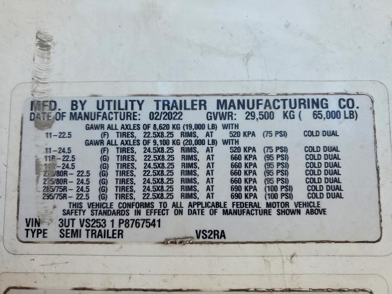 Продажа на аукционе авто 2023 Utility Vs2ra, vin: 3UTVS2531P8767541, номер лота: 57968686