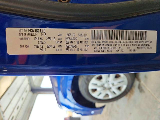 58214806 :رقم المزاد ، 3C4PDCAB7FT618173 vin ، 2015 Dodge Journey مزاد بيع