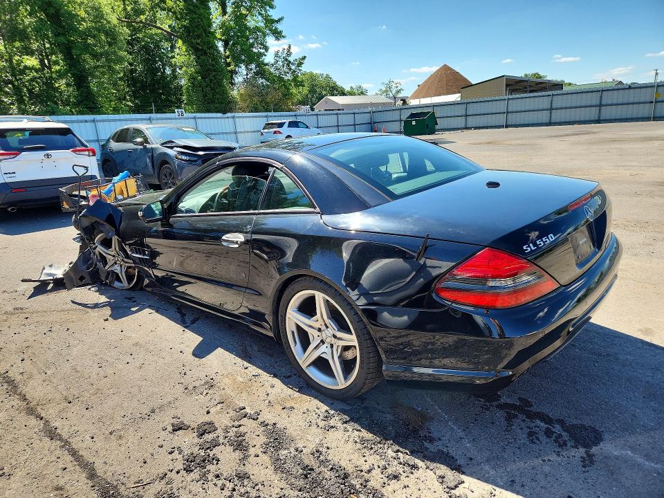 2009 Mercedes-benz Sl მანქანა იყიდება აუქციონზე, vin: WDBSK71F89F155497, აუქციონის ნომერი: 57687916