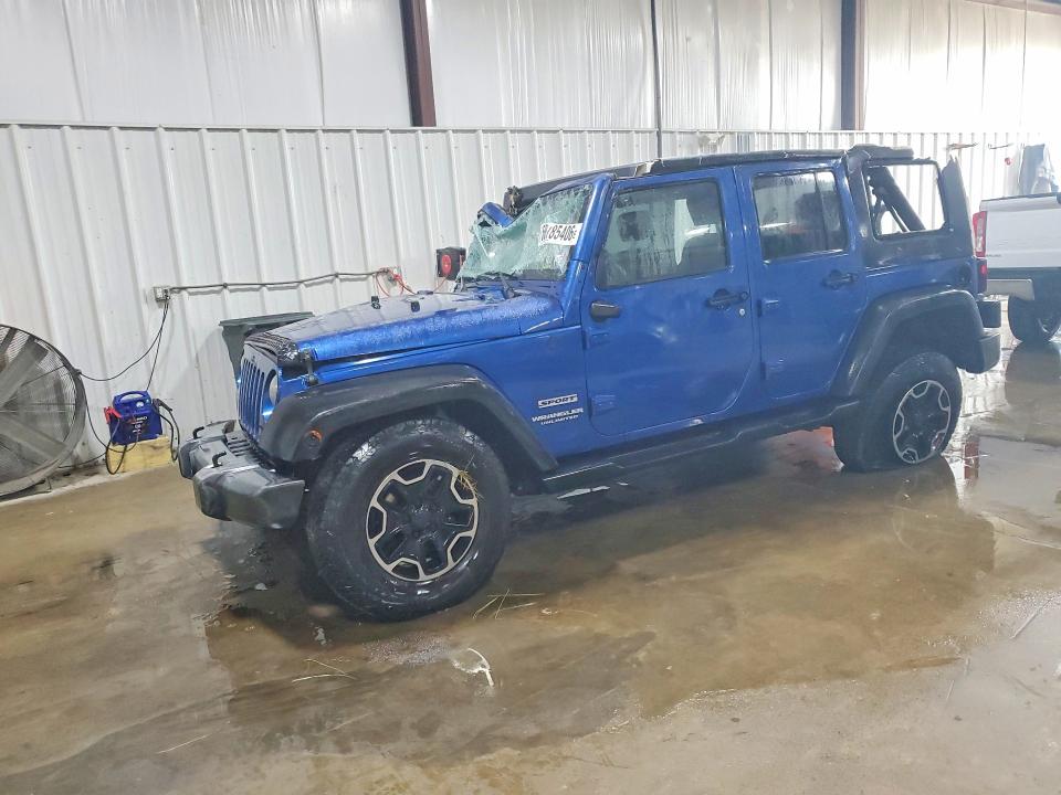 58785406 :رقم المزاد ، 1J4BA3H18AL102287 vin ، 2010 Jeep Wrangler Unlimited مزاد بيع