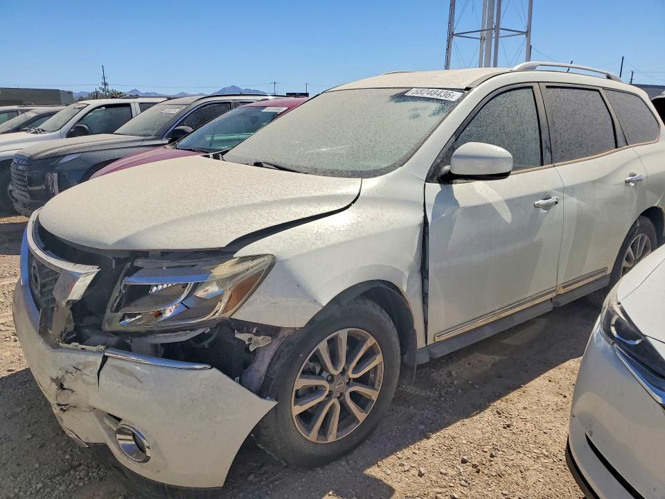 2013 Nissan Pathfinder მანქანა იყიდება აუქციონზე, vin: 5N1AR2MN7DC624423, აუქციონის ნომერი: 58248436