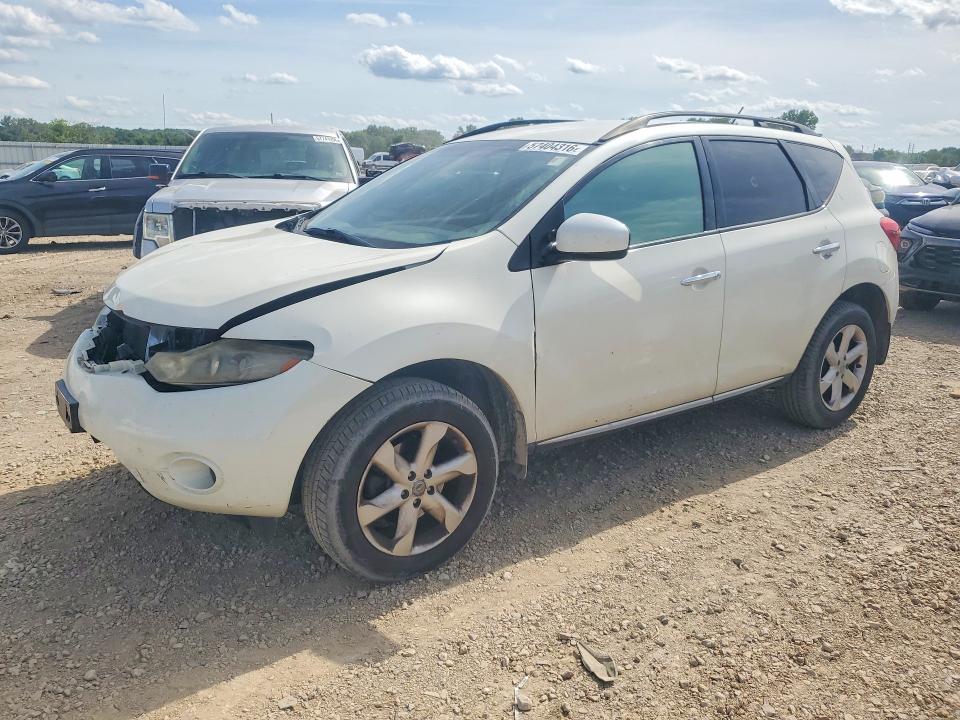 Продажа на аукционе авто 2009 Nissan Murano, vin: JN8AZ18W89W134021, номер лота: 57404316