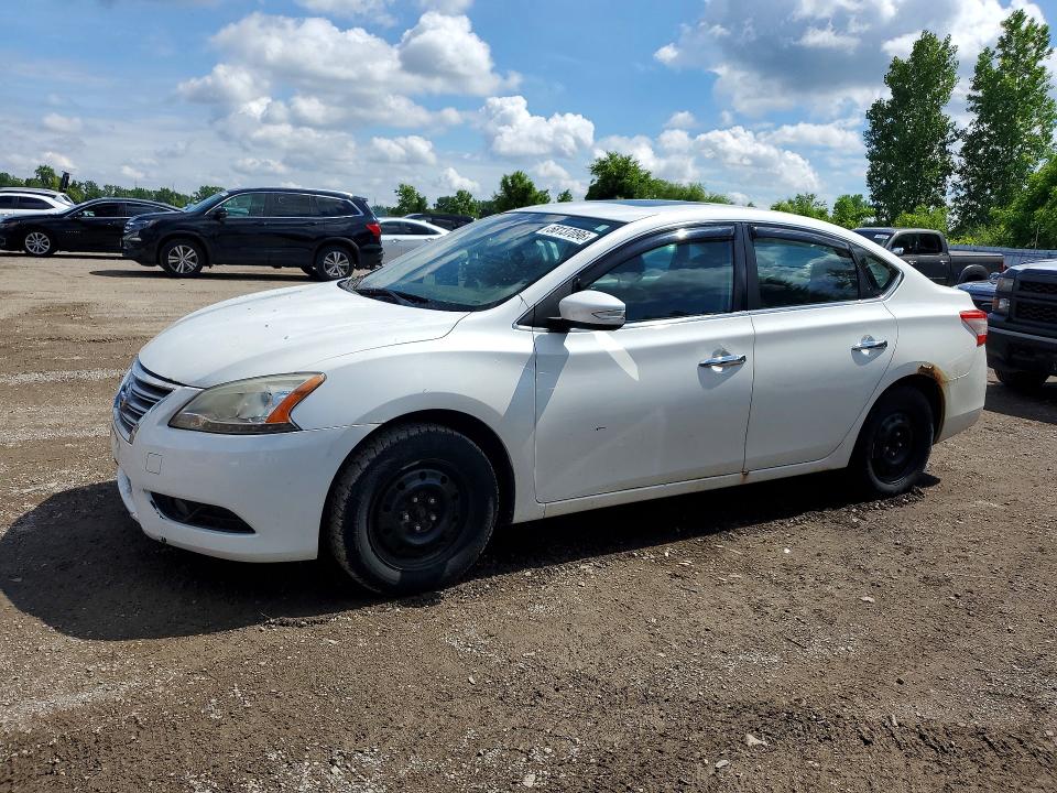 2013 Nissan Sentra მანქანა იყიდება აუქციონზე, vin: 3N1AB7AP6DL561916, აუქციონის ნომერი: 58137096