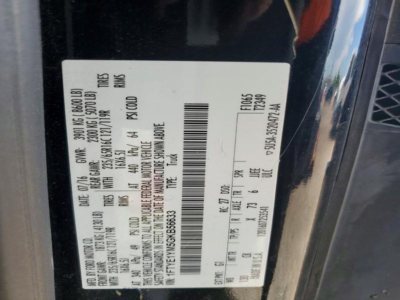 Aukcja sprzedaży 2016 Ford Transit, vin: 1FTYE1YM5GKB56633, numer aukcji: 53381796