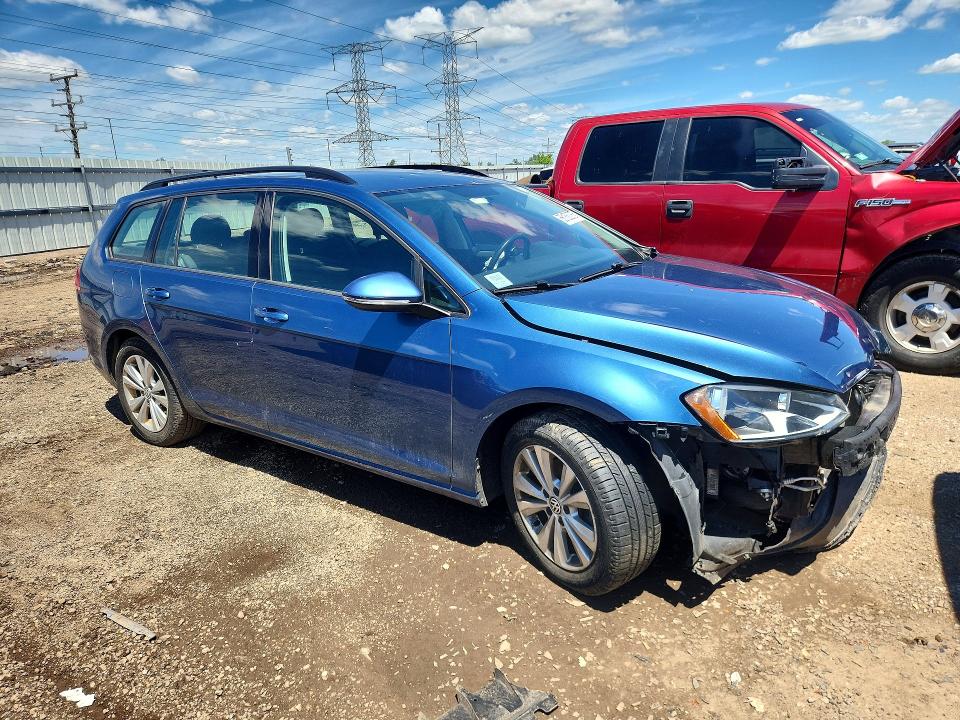 Продаж на аукціоні авто 2017 Volkswagen Golf Sportwagen, vin: 3VW017AUXHM534426, номер лоту: 56158006