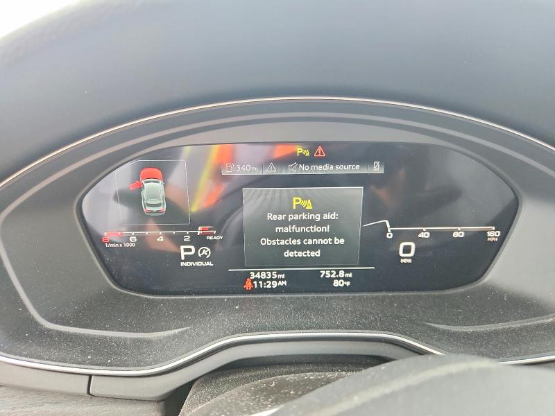 Aukcja sprzedaży 2023 Audi A5, vin: WAUFACF54PA057489, numer aukcji: 56622346
