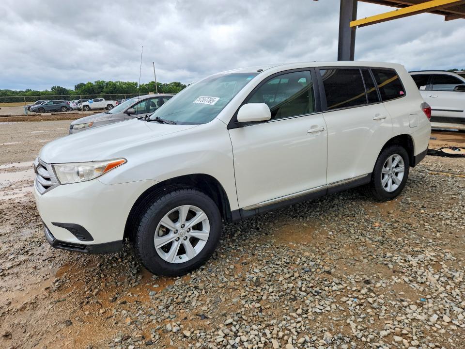 2012 Toyota Highlander მანქანა იყიდება აუქციონზე, vin: 5TDZA3EH2CS031076, აუქციონის ნომერი: 57567796