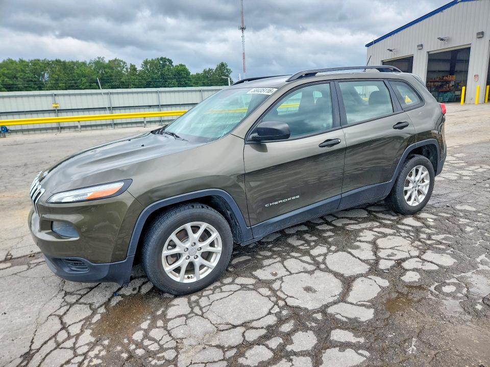 58435116 :رقم المزاد ، 1C4PJLAB1FW637112 vin ، 2015 Jeep Cherokee مزاد بيع