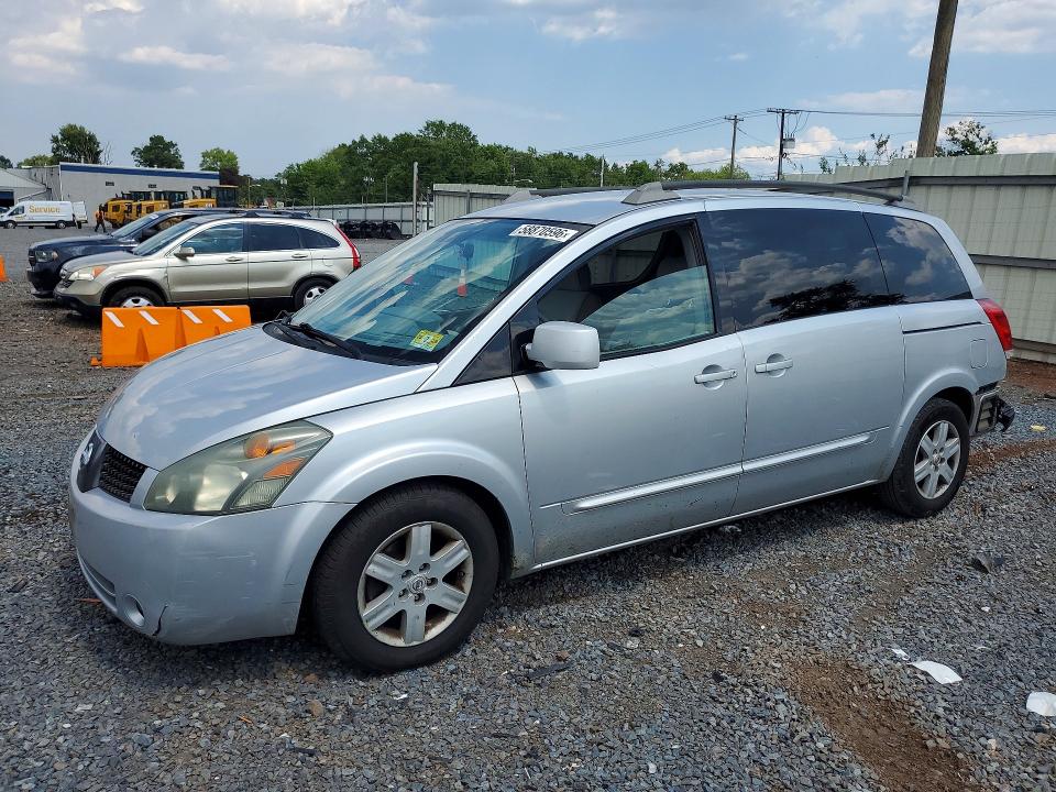 58870596 :رقم المزاد ، 5N1BV28U54N367610 vin ، 2004 Nissan Quest مزاد بيع