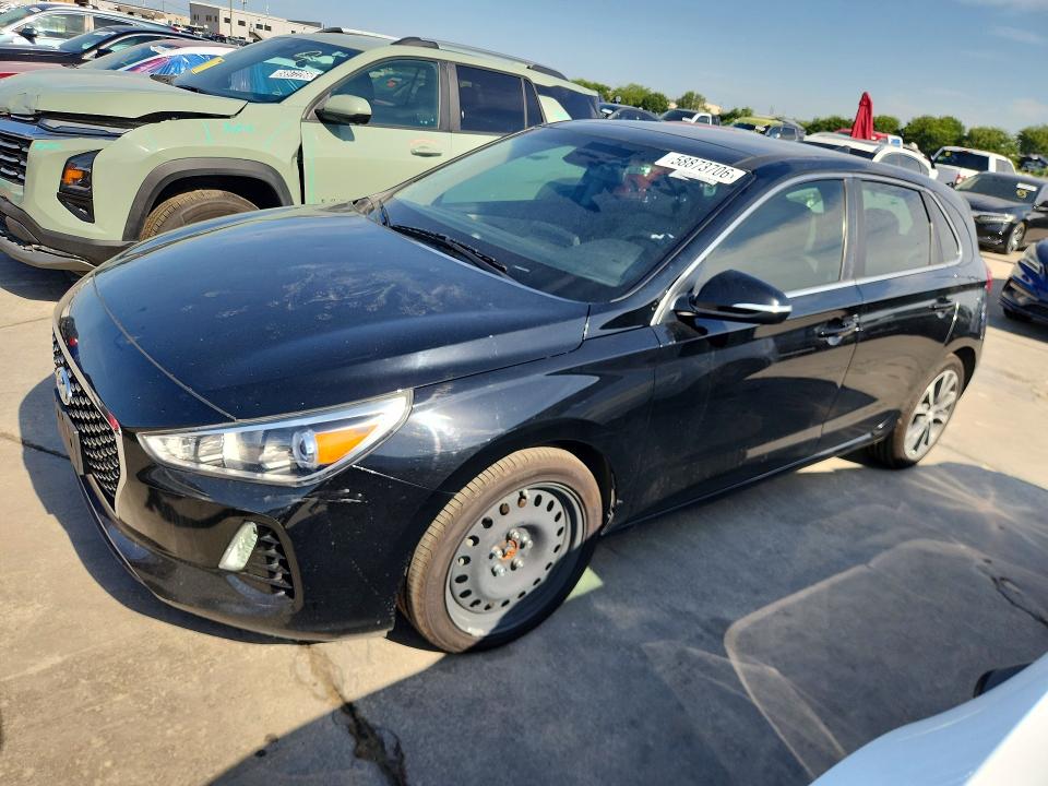 2020 Hyundai Elantra Gt მანქანა იყიდება აუქციონზე, vin: KMHH35LE1LU143272, აუქციონის ნომერი: 58873706