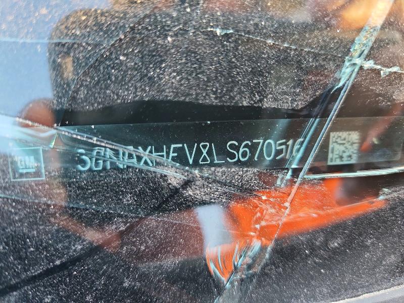 2020 Chevrolet Equinox მანქანა იყიდება აუქციონზე, vin: 3GNAXHEV8LS670516, აუქციონის ნომერი: 56102326