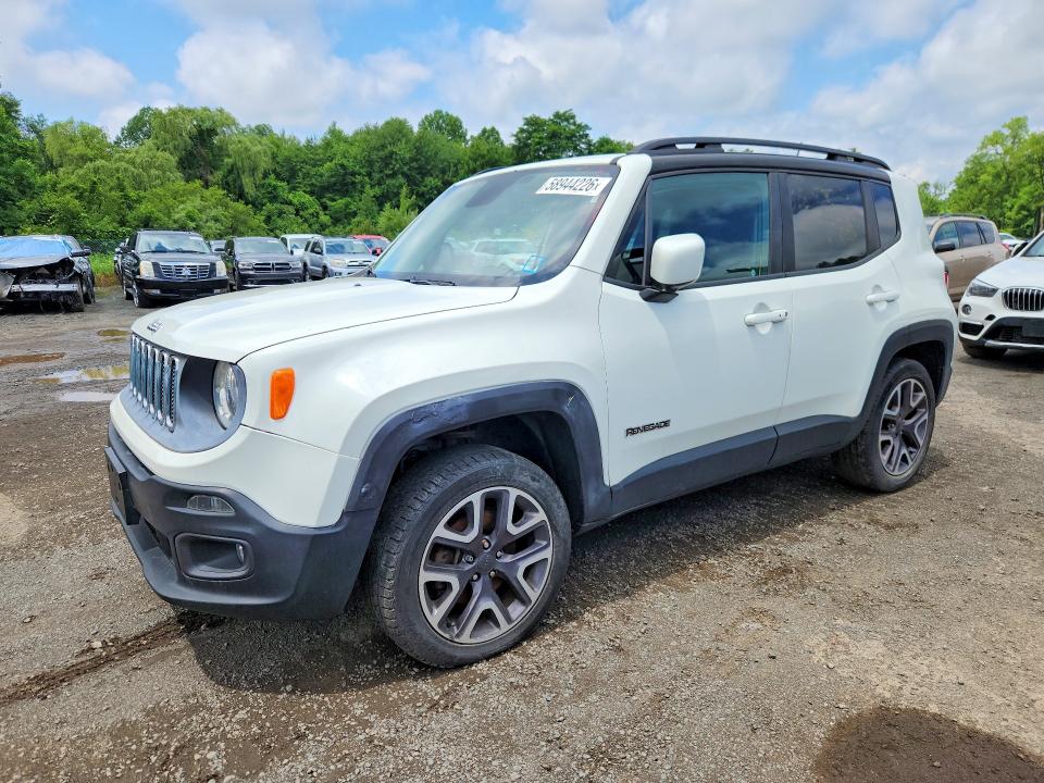 Aukcja sprzedaży 2016 Jeep Renegade, vin: ZACCJBBT5GPC43286, numer aukcji: 58944226