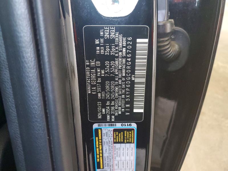 Продаж на аукціоні авто 2024 Kia Telluride, vin: 5XYP6DGC0RG467026, номер лоту: 57509436