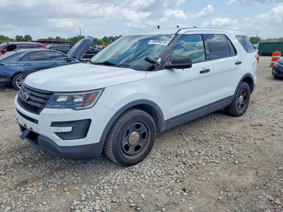 59096216 :رقم المزاد ، 1FM5K8AR9JGC43399 vin ، 2018 Ford Explorer مزاد بيع