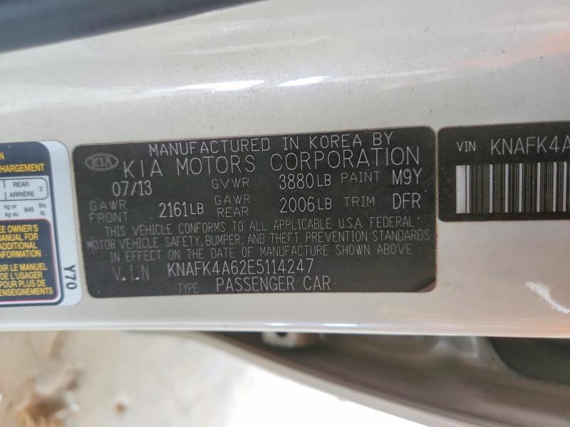 Продаж на аукціоні авто 2014 Kia Forte, vin: KNAFK4A62E5114247, номер лоту: 56278716