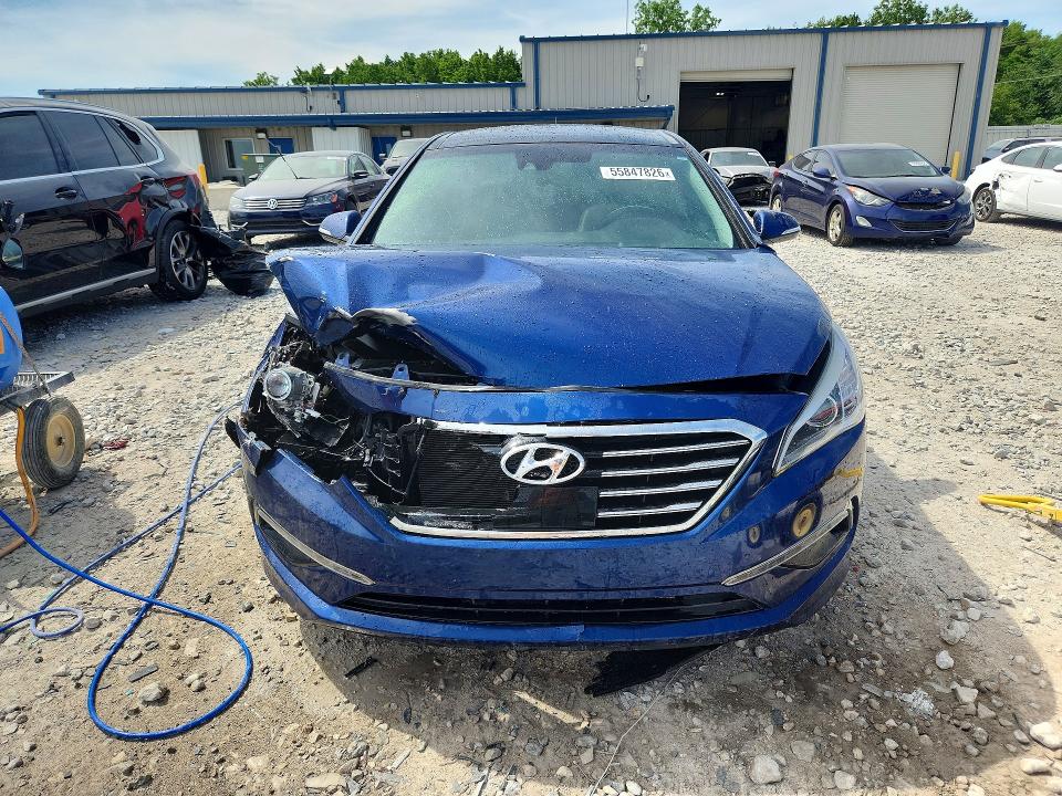 55847826 :رقم المزاد ، 5NPE34AF4FH043100 vin ، 2015 Hyundai Sonata مزاد بيع
