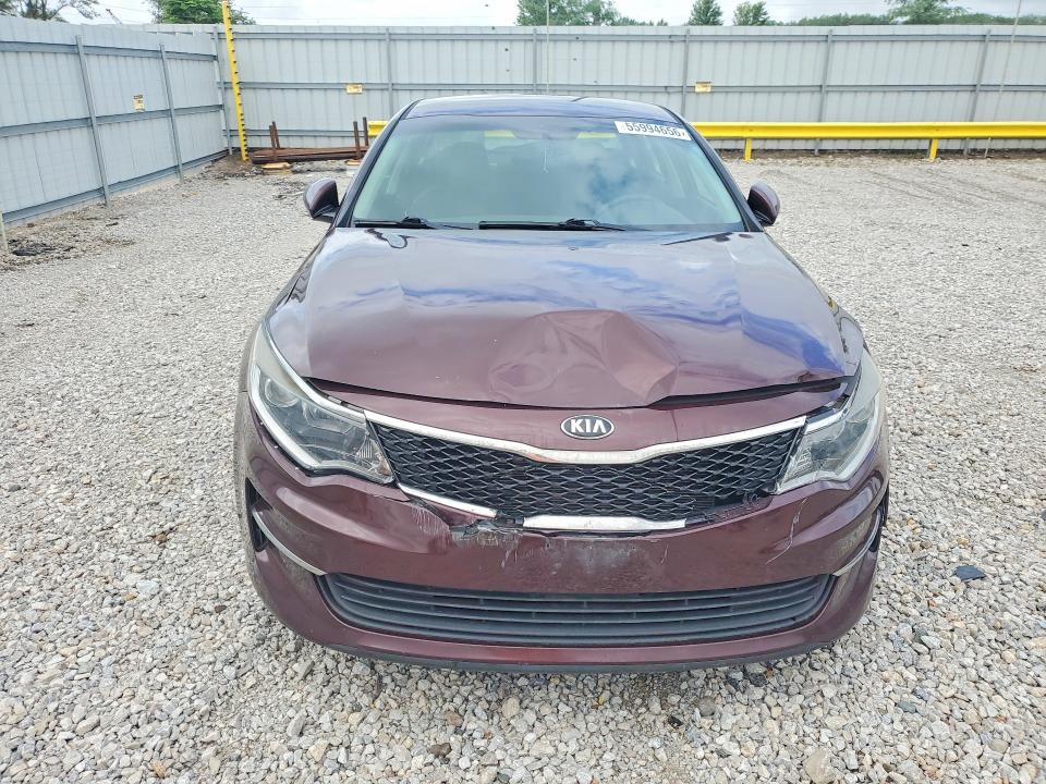 2017 Kia Optima მანქანა იყიდება აუქციონზე, vin: 5XXGT4L34HG155227, აუქციონის ნომერი: 55994656