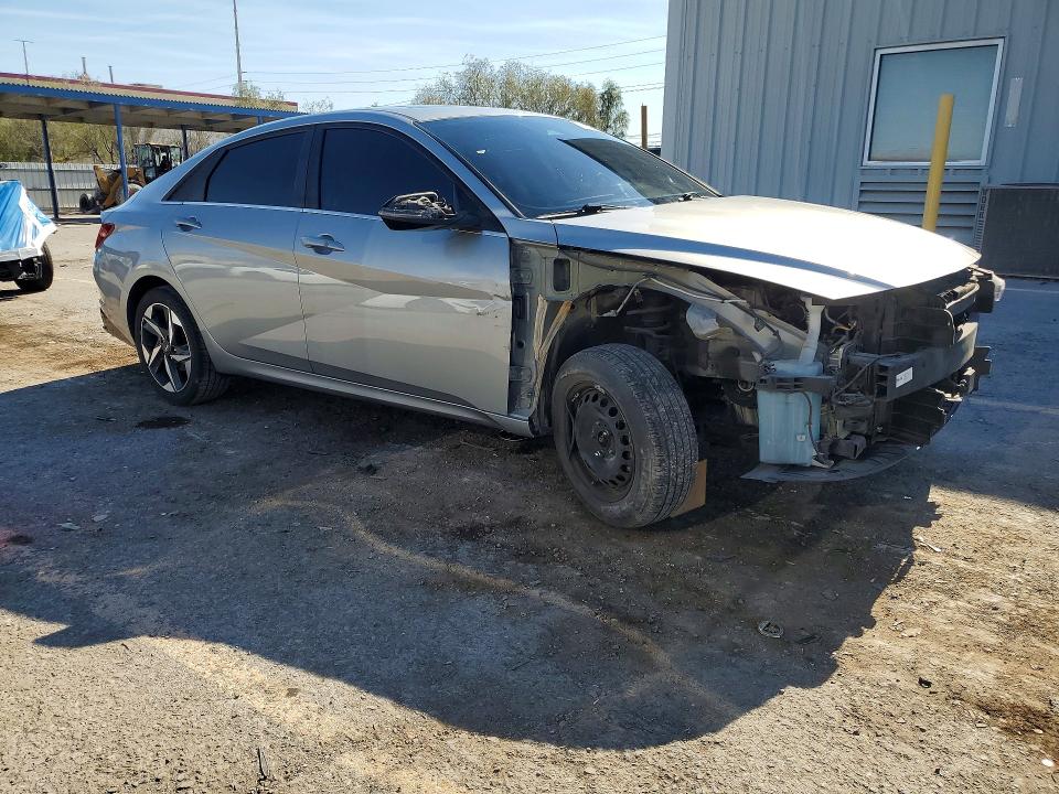 57592296 :رقم المزاد ، 5NPLN4AG6MH023728 vin ، 2021 Hyundai Elantra مزاد بيع