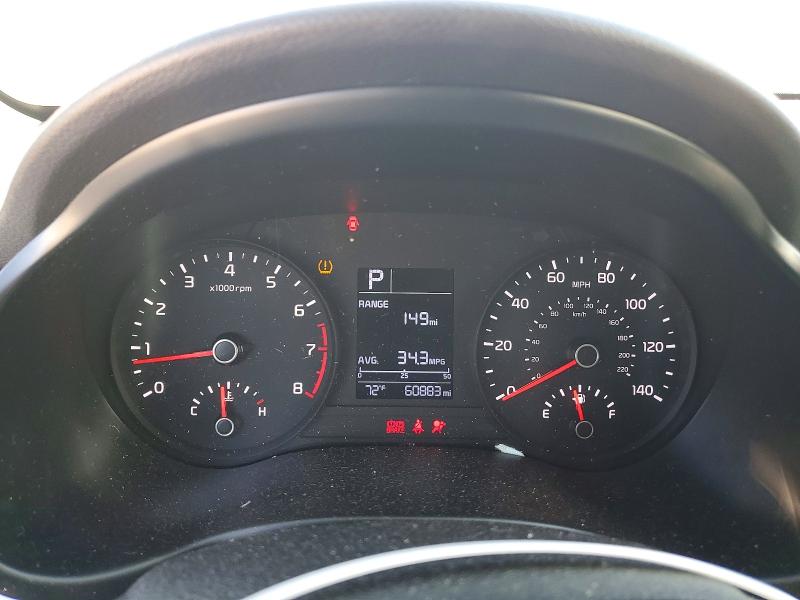 2021 Kia Rio მანქანა იყიდება აუქციონზე, vin: 3KPA25AD4ME418393, აუქციონის ნომერი: 56225386