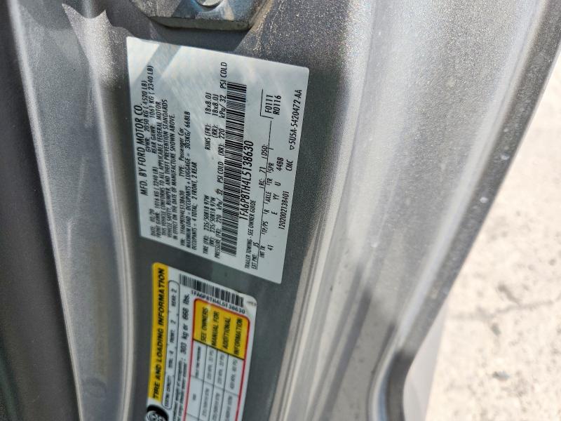 Продаж на аукціоні авто 2020 Ford Mustang 2 Door Coupe, vin: 1FA6P8TH4L5138630, номер лоту: 59184356