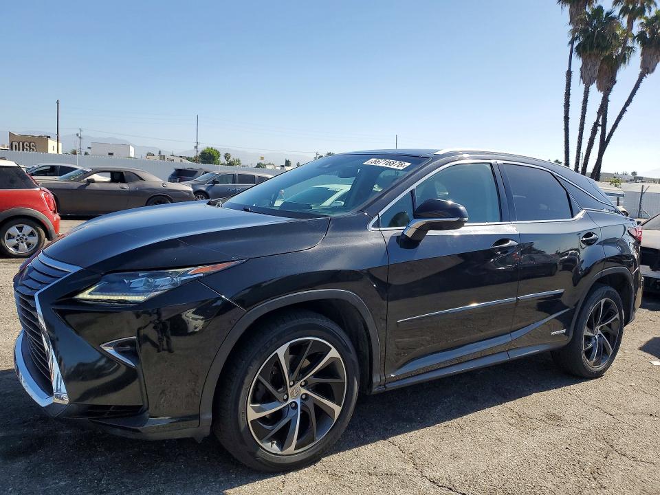 Auction sale of the 2017 Lexus Rx 450h, vin: 2T2BGMCA9HC011706, lot number: 56716876