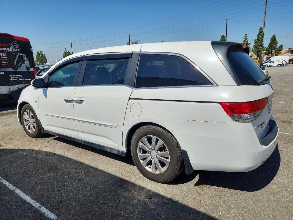 55185666 :رقم المزاد ، 5FNRL5H64EB028011 vin ، 2014 Honda Odyssey مزاد بيع