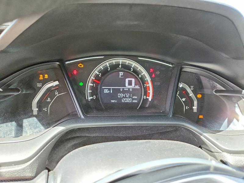 57681666 :رقم المزاد ، 19XFC2F51HE055026 vin ، 2017 Honda Civic مزاد بيع