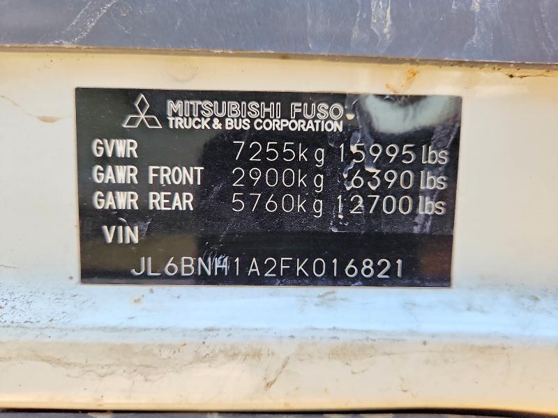Продаж на аукціоні авто 2015 Mitsubishi Fec72s, vin: JL6BNH1A2FK016821, номер лоту: 55503806