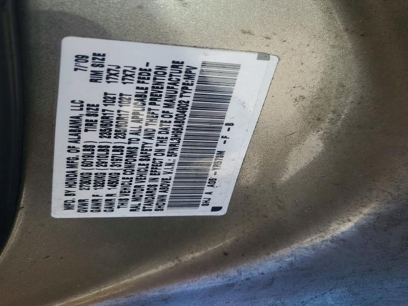 Продаж на аукціоні авто 2010 Honda Odyssey, vin: 5FNRL3H96AB004902, номер лоту: 55589136