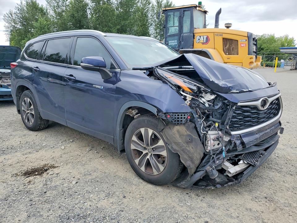2021 Toyota Highlander მანქანა იყიდება აუქციონზე, vin: 5TDGBRCH3MS519139, აუქციონის ნომერი: 59600956