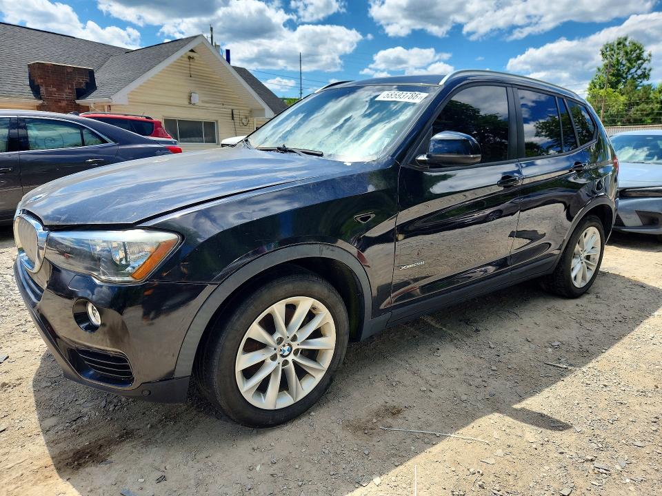 Auction sale of the 2015 Bmw X3, vin: 5UXWX9C50F0D45105, lot number: 58593786