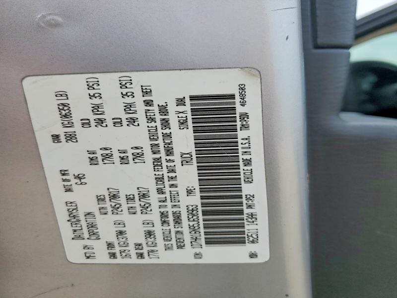 Aukcja sprzedaży 2005 Dodge Ram 1500, vin: 1D7HA16N95J650963, numer aukcji: 59020206