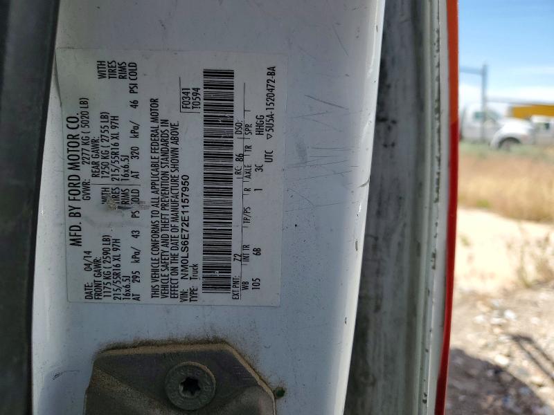 2014 Ford Transit Connect მანქანა იყიდება აუქციონზე, vin: NM0LS6E72E1157950, აუქციონის ნომერი: 54734906