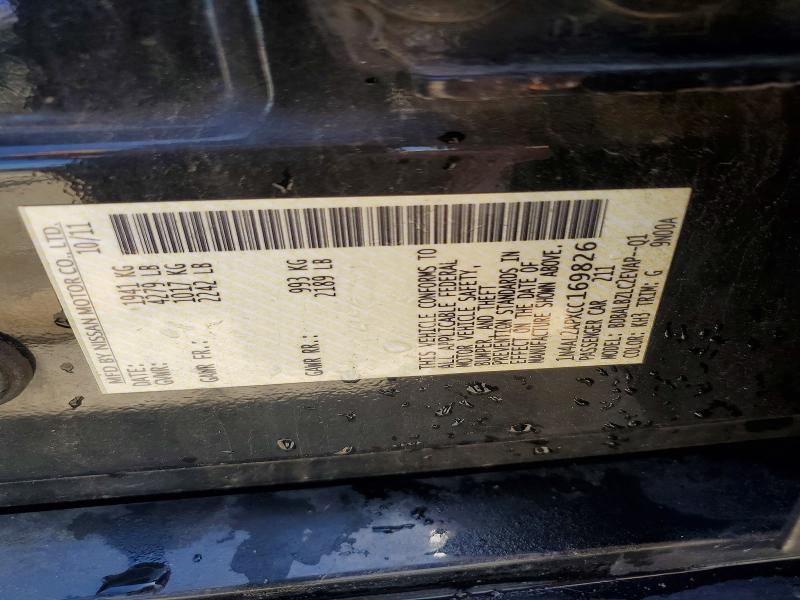 Aukcja sprzedaży 2012 Nissan Altima, vin: 1N4AL2APXCC169826, numer aukcji: 56277556
