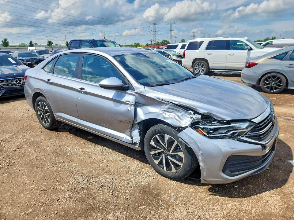 2024 Volkswagen Jetta მანქანა იყიდება აუქციონზე, vin: 3VW5M7BU1RM013740, აუქციონის ნომერი: 56507666