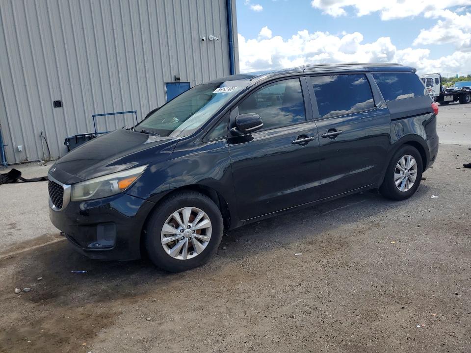56275406 :رقم المزاد ، KNDMB5C15F6018187 vin ، 2015 Kia Sedona مزاد بيع