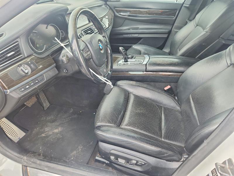 2014 Bmw 750 მანქანა იყიდება აუქციონზე, vin: WBAYE8C53ED780597, აუქციონის ნომერი: 56585506