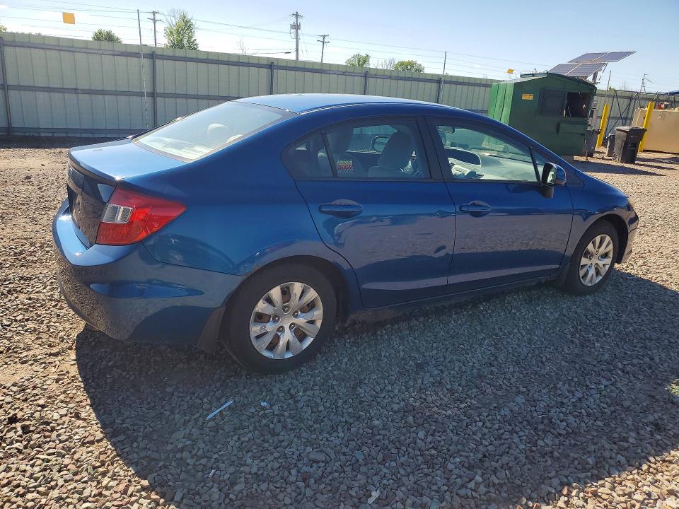 Продажа на аукционе авто 2012 Honda Civic, vin: 2HGFB2F50CH578989, номер лота: 56489516