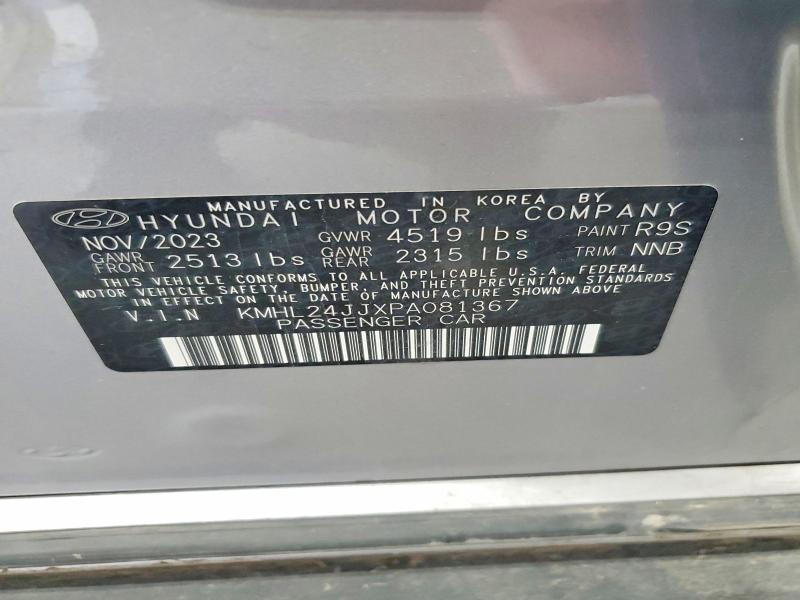 Продажа на аукционе авто 2023 Hyundai Sonata Hybrid, vin: KMHL24JJXPA081367, номер лота: 57895036