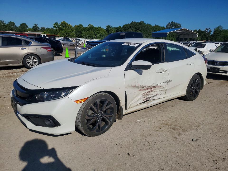 56699336 :رقم المزاد ، 2HGFC2F86LH548757 vin ، 2020 Honda Civic مزاد بيع