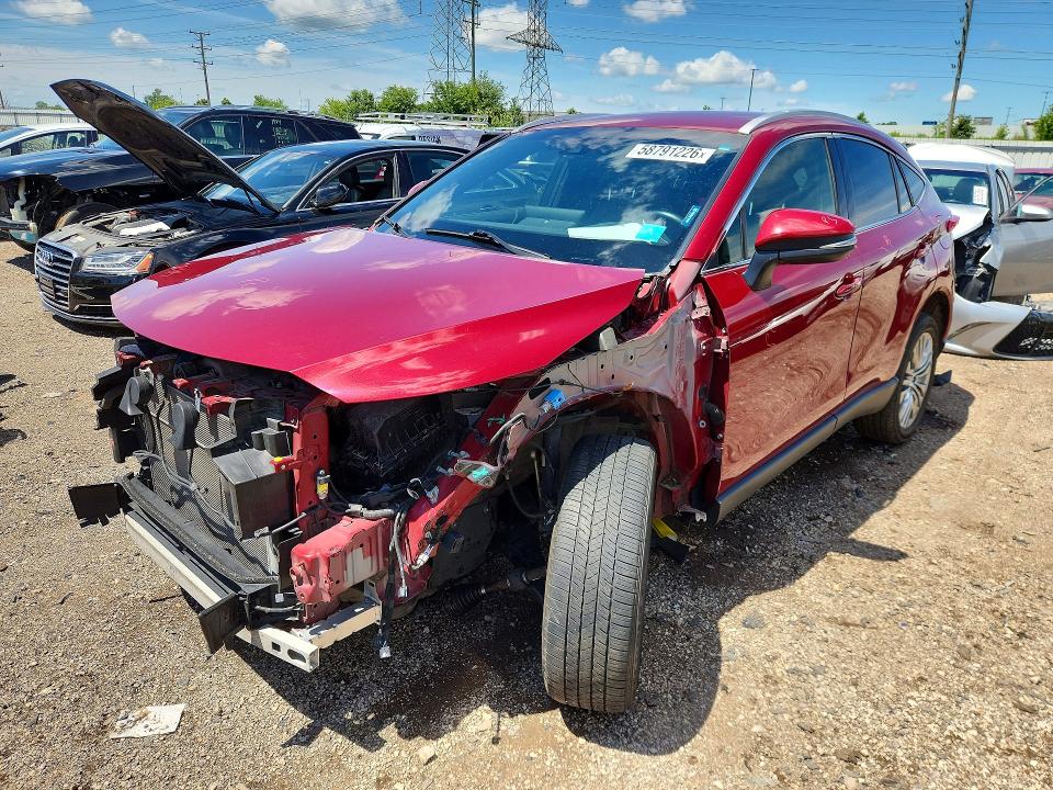 Aukcja sprzedaży 2021 Toyota Venza, vin: JTEAAAAH7MJ086186, numer aukcji: 58791226