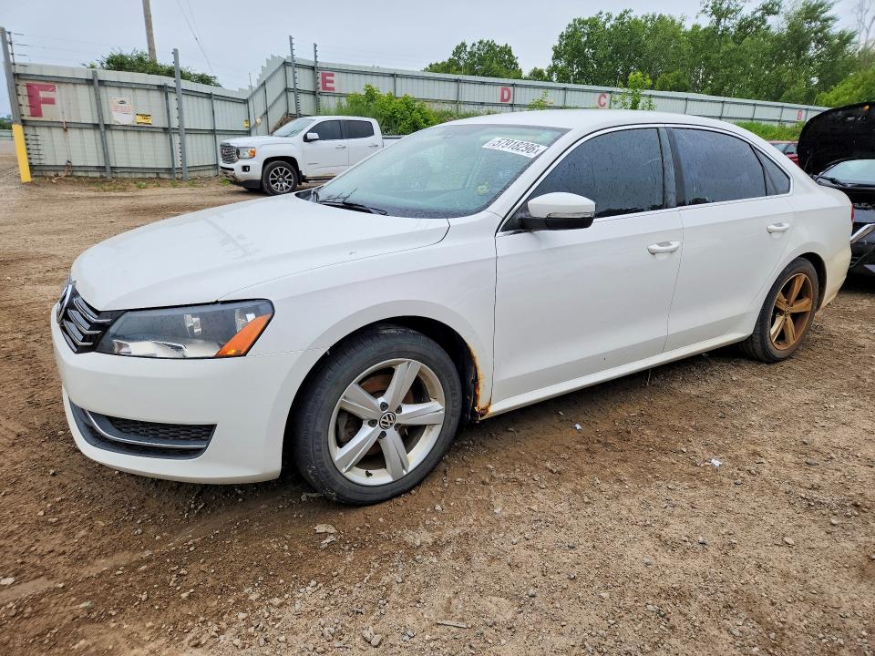 Auction sale of the 2013 Volkswagen Passat, vin: 1VWBH7A37DC004759, lot number: 57918296
