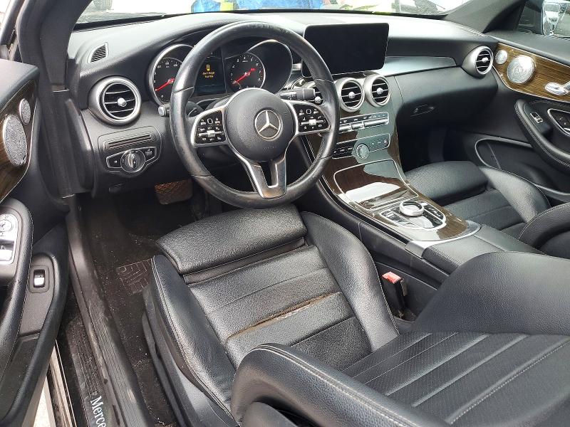 58187056 :رقم المزاد ، WDDWJ8DB9LF954092 vin ، 2020 Mercedes-benz C مزاد بيع