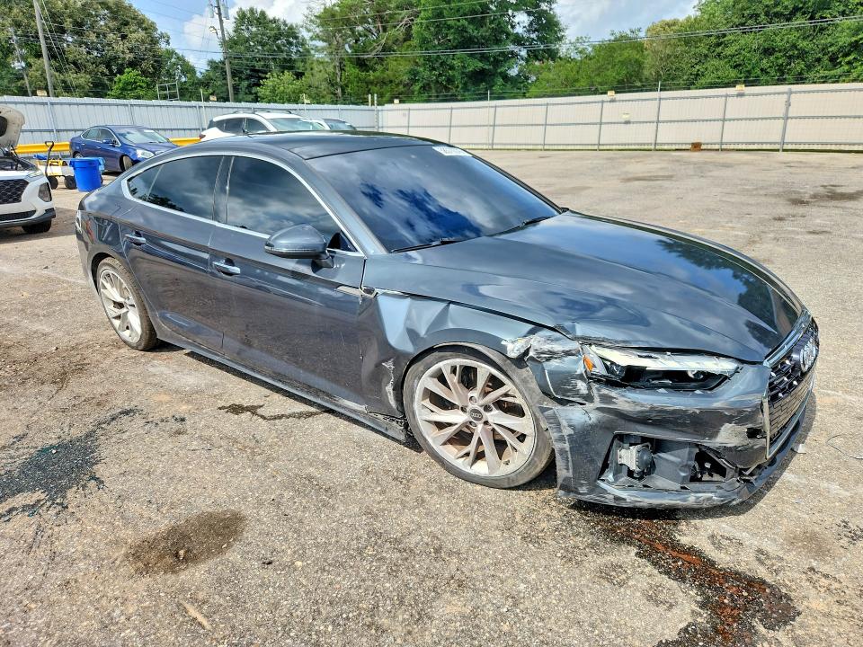 2021 Audi A5 მანქანა იყიდება აუქციონზე, vin: WAUCBCF51MA062290, აუქციონის ნომერი: 58570076