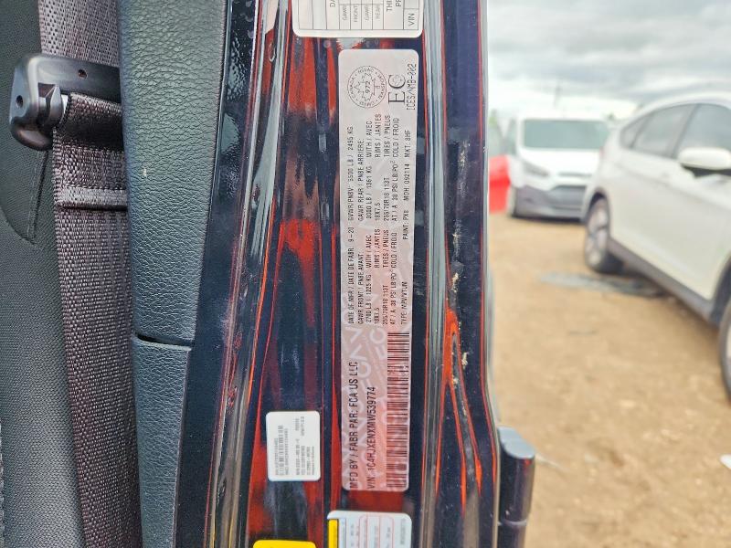 2021 Jeep Wrangler Unlimited მანქანა იყიდება აუქციონზე, vin: 1C4HJXENXMW539774, აუქციონის ნომერი: 57587606