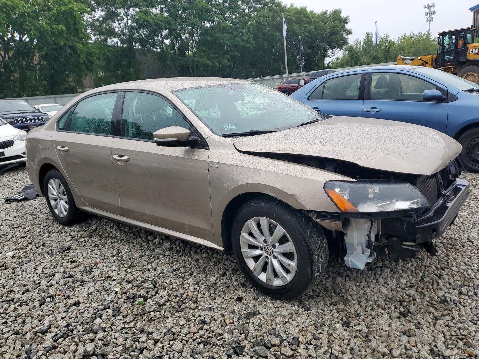 57904116 :رقم المزاد ، 1VWAT7A36FC016575 vin ، 2015 Volkswagen Passat مزاد بيع
