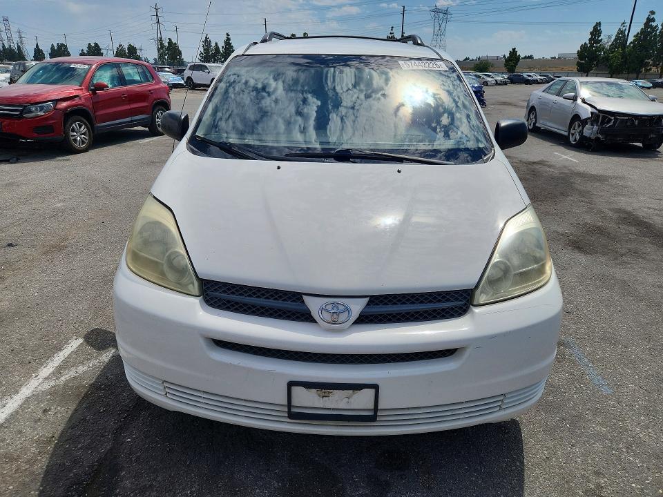 2004 Toyota Sienna მანქანა იყიდება აუქციონზე, vin: 5TDZA23C84S187416, აუქციონის ნომერი: 57442226