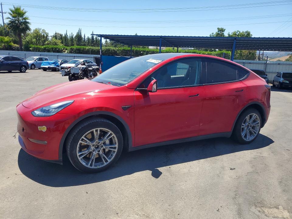2021 Tesla Model Y მანქანა იყიდება აუქციონზე, vin: 5YJYGDEE7MF271848, აუქციონის ნომერი: 58777616