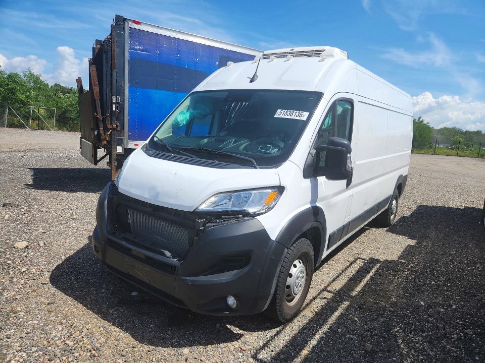 2023 Ram Promaster 2500 მანქანა იყიდება აუქციონზე, vin: 3C6LRVDG2PE504419, აუქციონის ნომერი: 51838136